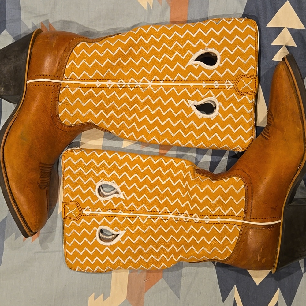 Twisted X Square Toe Boots- Size 10B
